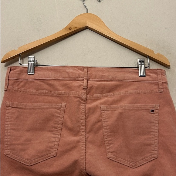 Tommy Hilfiger pink corduroy Tribeca skinny pants Size 10 EUC - Picture 5 of 8